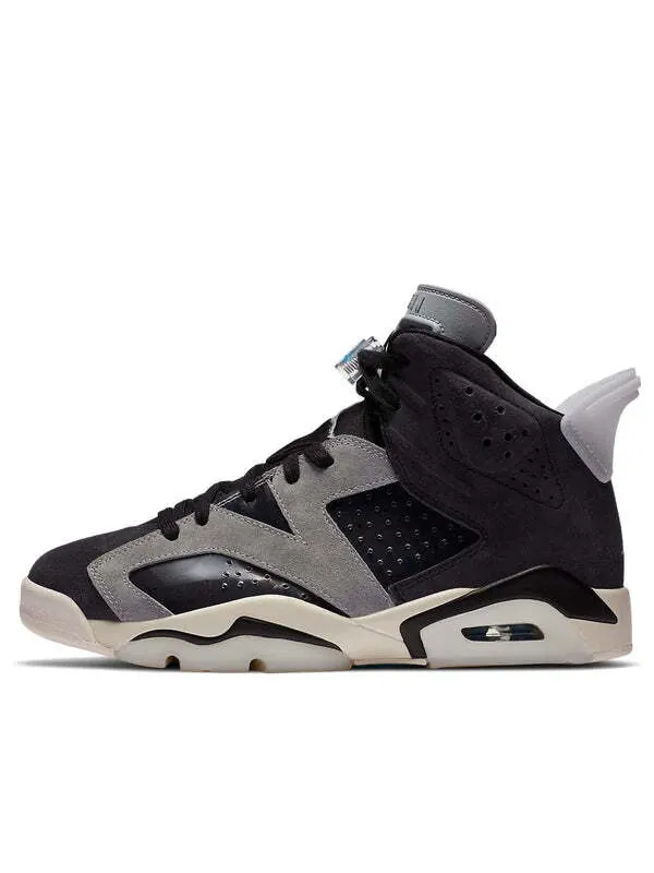 Кроссовки 6 ретро Air Jordan — изображение 1 из 4, черный/светлый серый