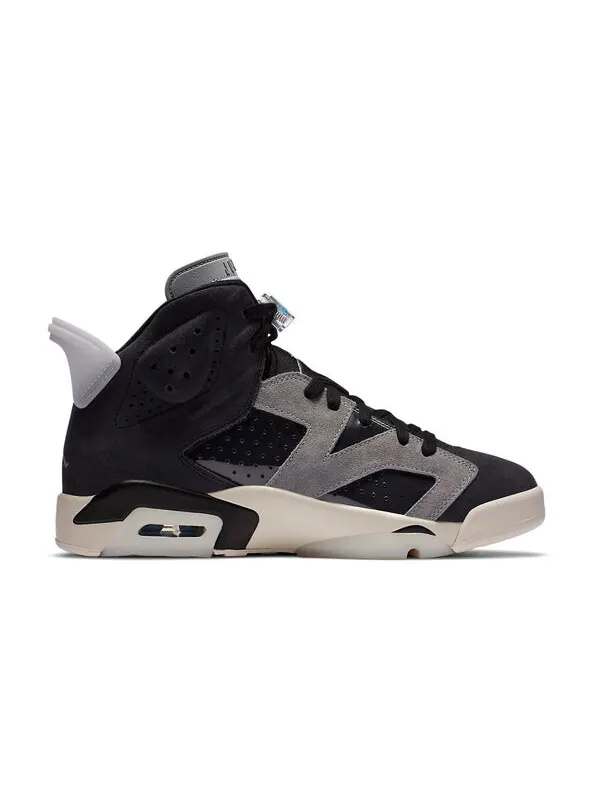 Кроссовки 6 ретро Air Jordan — изображение 2 из 4, черный/светлый серый