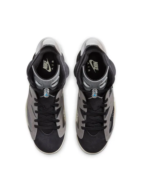 Кроссовки 6 ретро Air Jordan — изображение 4 из 4, черный/светлый серый