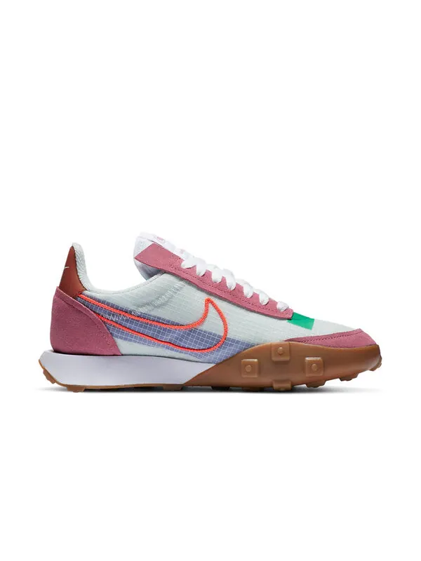 Кроссовки waffle racer 2x 'desert berry crimson' Nike — изображение 2 из 4, белый/розовый