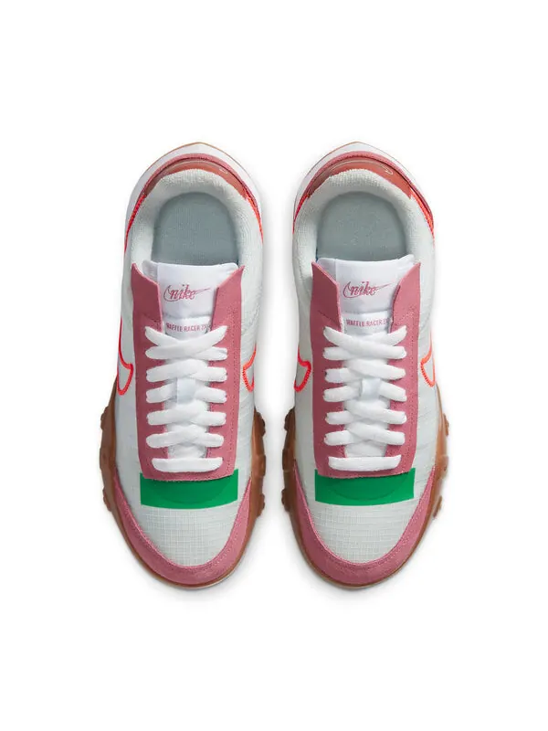 Кроссовки waffle racer 2x 'desert berry crimson' Nike — изображение 4 из 4, белый/розовый