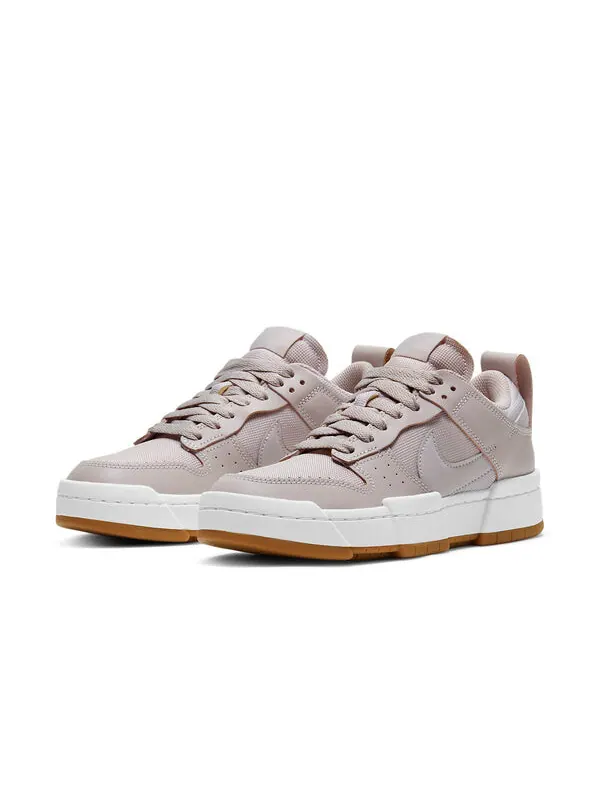Кроссовки dunk low destroy Nike — изображение 3 из 4, розовый/белый