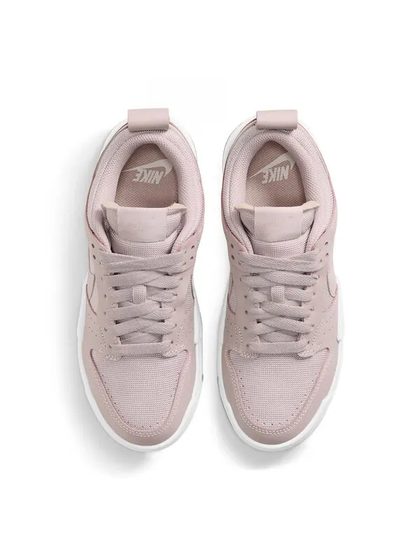 Кроссовки dunk low destroy Nike — изображение 4 из 4, розовый/белый