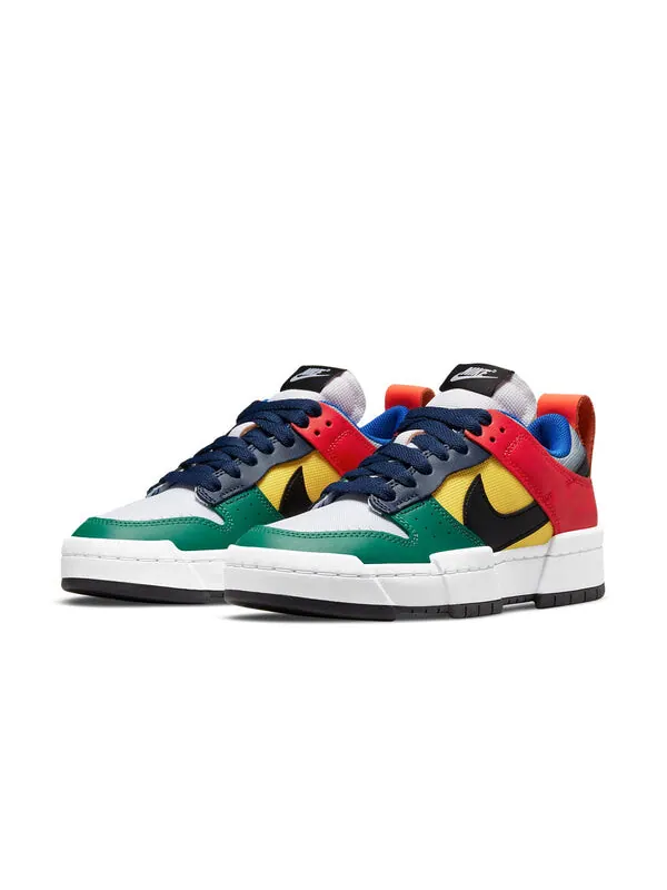 Кроссовки dunk low destroy Nike — изображение 3 из 4, жёлто-красно-зелёный