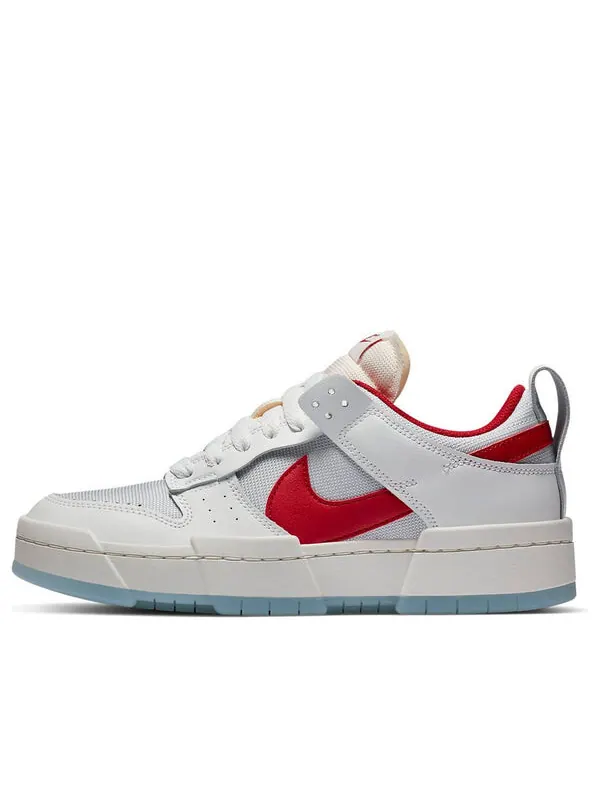 Кроссовки dunk low destroy Nike — изображение 1 из 4, белый/красный