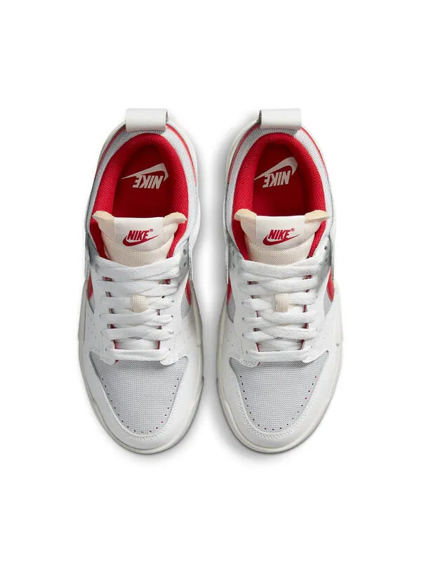 Кроссовки dunk low destroy Nike — изображение 4 из 4, белый/красный