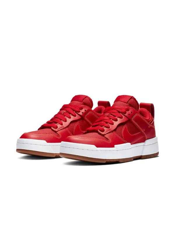 Кроссовки dunk low destroy Nike — изображение 3 из 4, красный/белый
