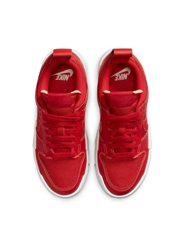 Кроссовки dunk low destroy Nike — изображение 4 из 4, красный/белый