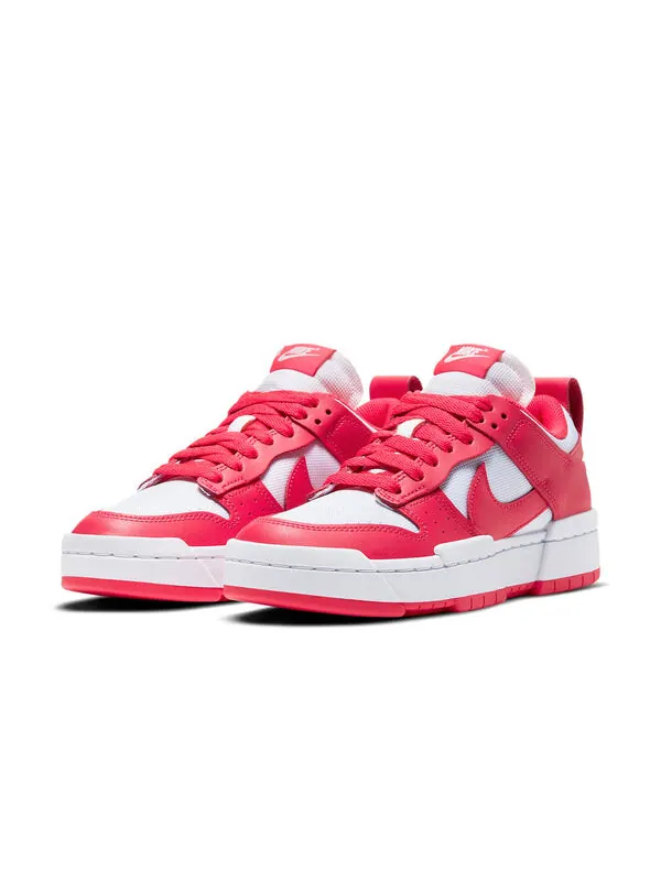 Кроссовки dunk low destroy Nike — изображение 3 из 4, белый/красный