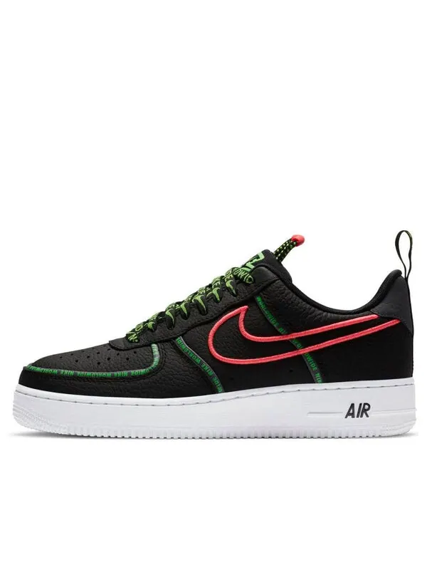 Кроссовки air force 1 '07 premium 'worldwide pack - black green strike' Nike — изображение 1 из 4, красный