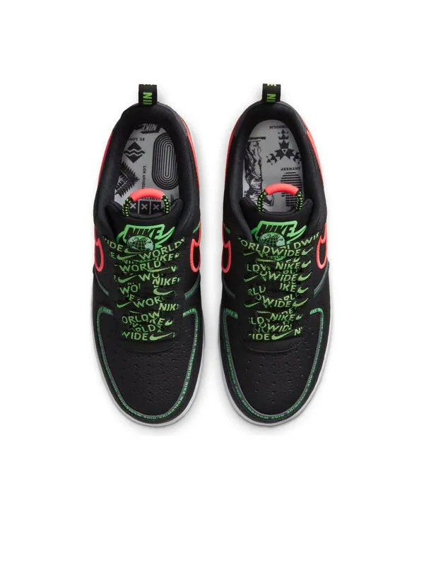 Кроссовки air force 1 '07 premium 'worldwide pack - black green strike' Nike — изображение 4 из 4, красный