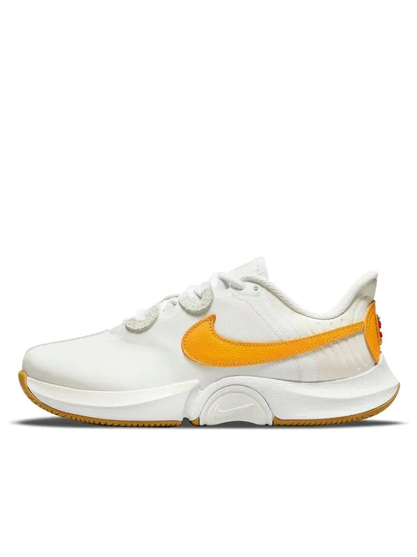 Кроссовки Court Air Zoom GP Turbo Nike — изображение 1 из 4, белый/оранжевый