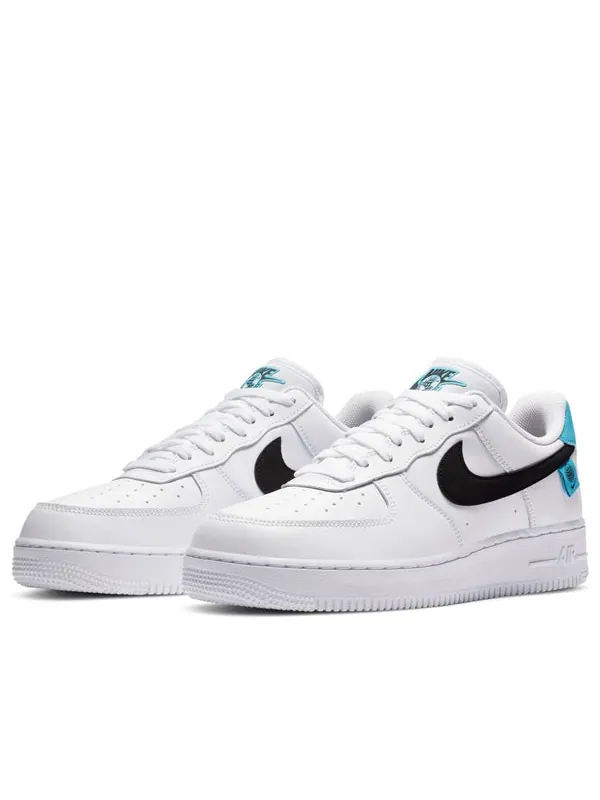 Кроссовки air force 1 worldwide pack - blue fury' Nike — изображение 3 из 4, белый