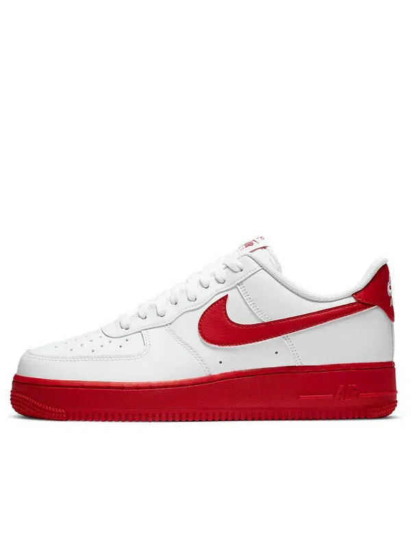 Кроссовки air force 1 низкие Nike — изображение 1 из 4, белый/красный