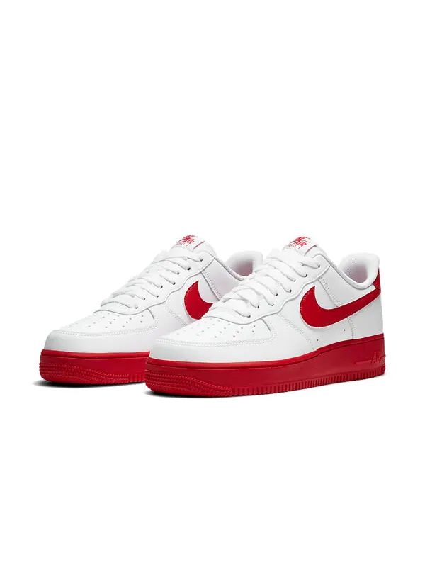 Кроссовки air force 1 низкие Nike — изображение 3 из 4, белый/красный