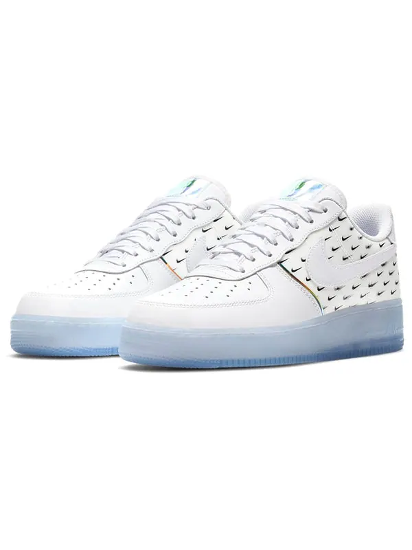 Кроссовки air force 1 '07 premium 'swoosh pattern' Nike — изображение 3 из 4, белый