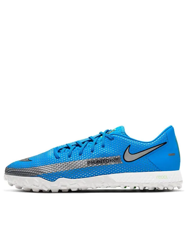 Кроссовки фантом gt pro react tf Nike — изображение 1 из 4, синий/серебристый/белый
