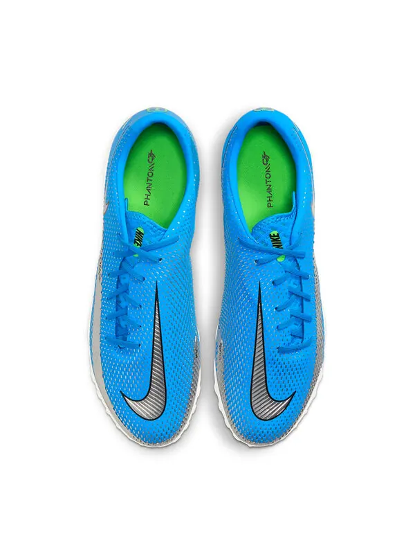 Кроссовки фантом gt pro react tf Nike — изображение 4 из 4, синий/серебристый/белый