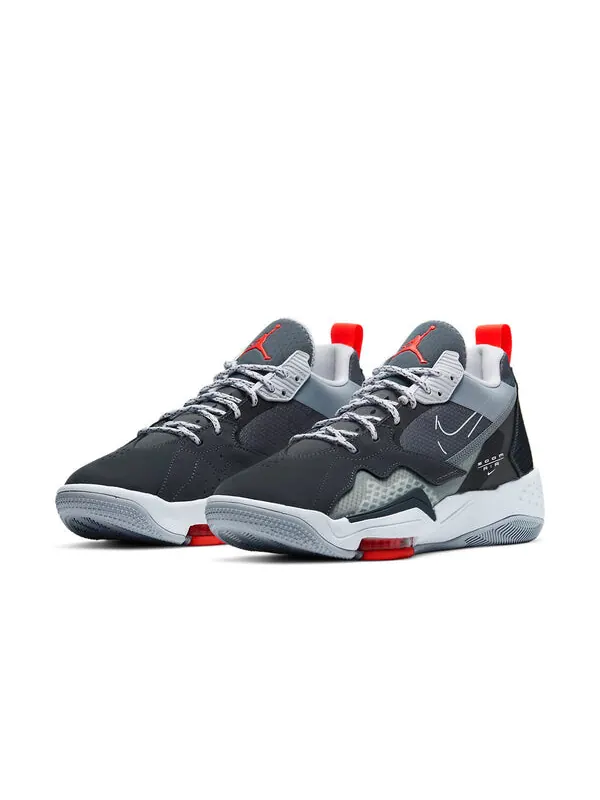 Кроссовки zoom '92 'cool grey' Air Jordan — изображение 3 из 4, серый