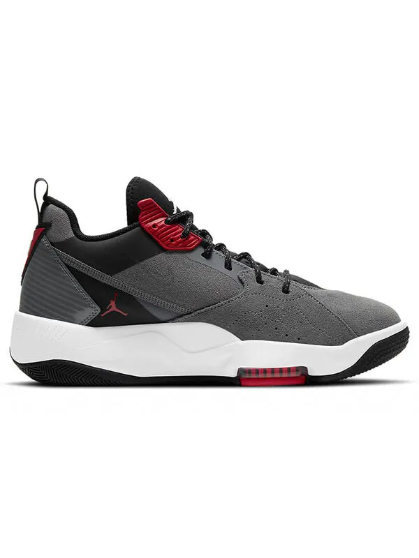 Кроссовки Air Jordan Zoom '92 'Smoke Grey Black Gym Red' — изображение 2 из 4
