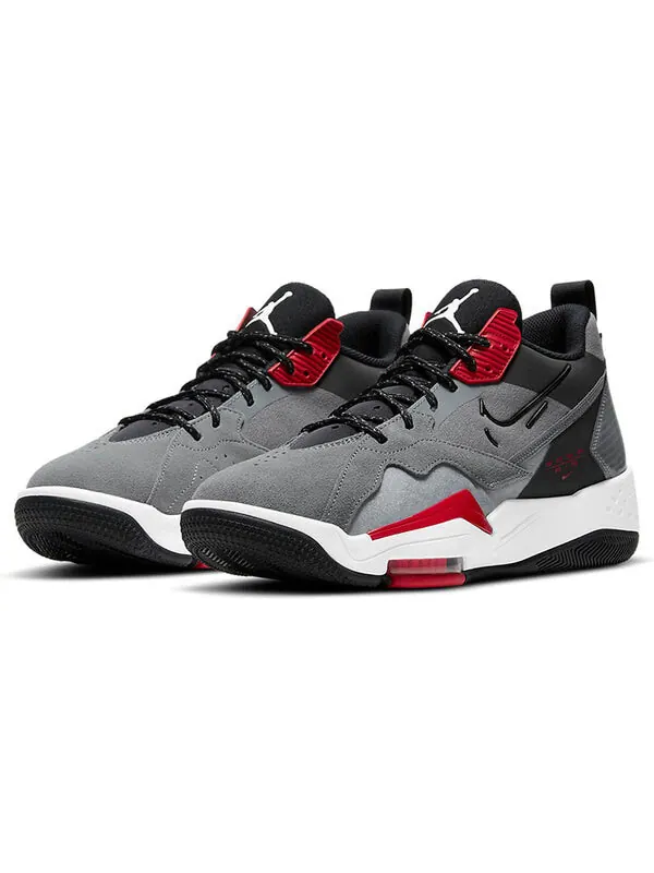 Кроссовки Air Jordan Zoom '92 'Smoke Grey Black Gym Red' — изображение 3 из 4
