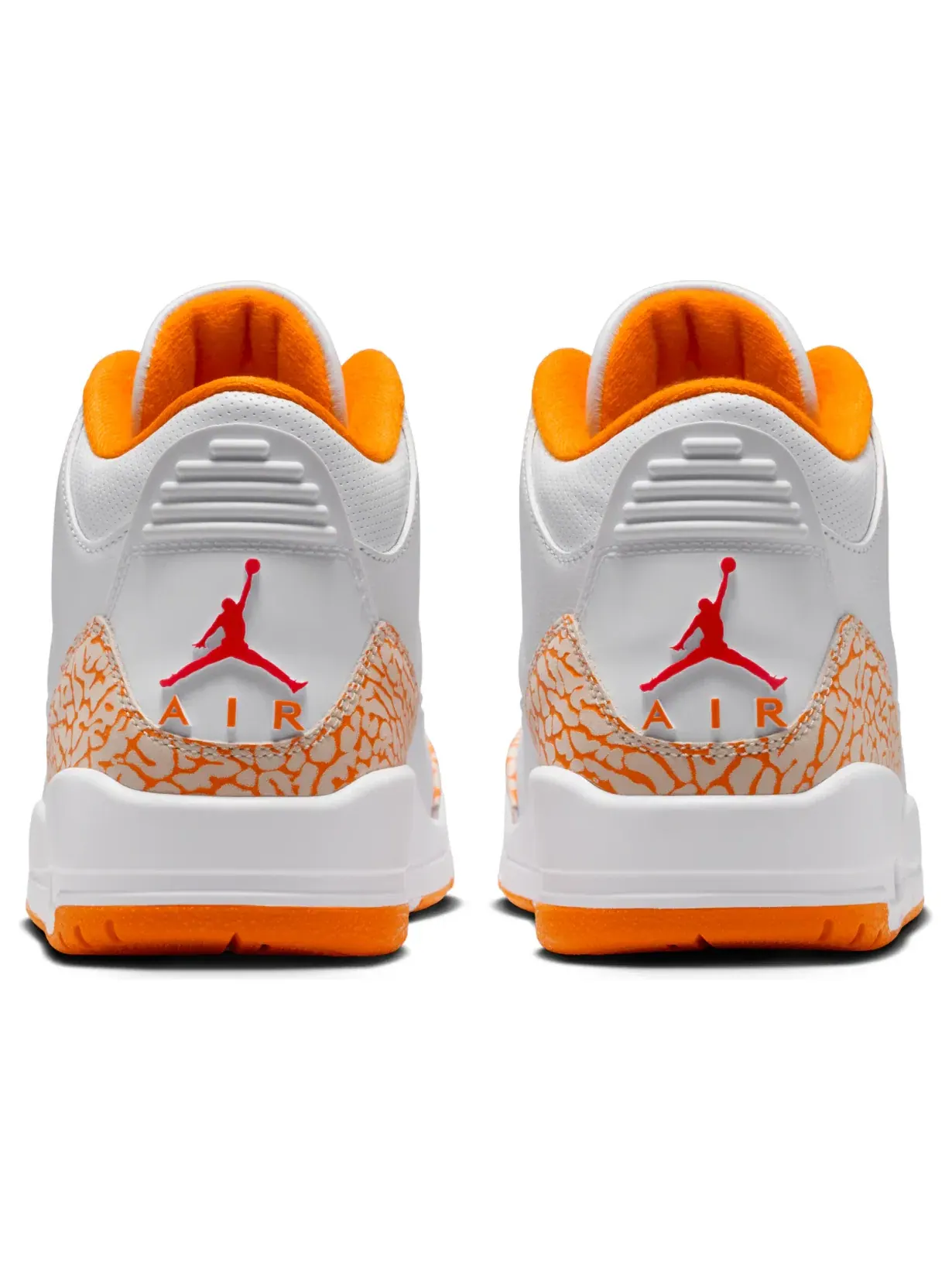 Кроссовки Air Jordan 3 Retro 'Orange Citrus' CK9246-101 — изображение 4 из 7, белый