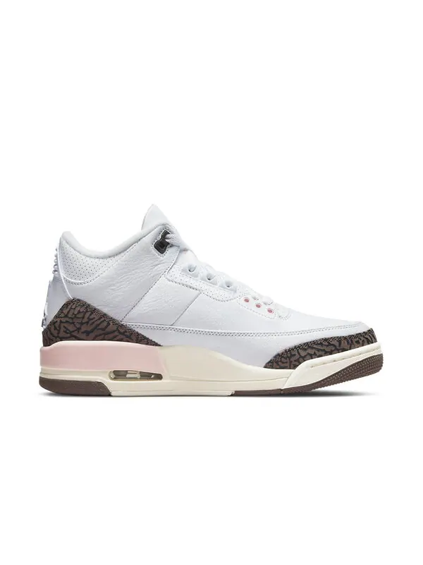 Кроссовки 3 ретро Air Jordan — изображение 2 из 4, белый/темный
