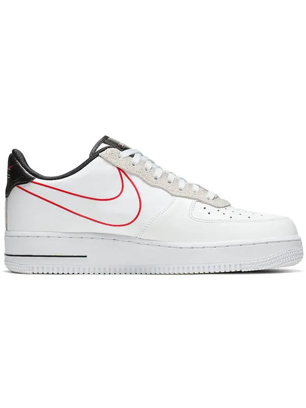 Кроссовки air force 1 низкие Nike — изображение 2 из 4, белый/черный-красный