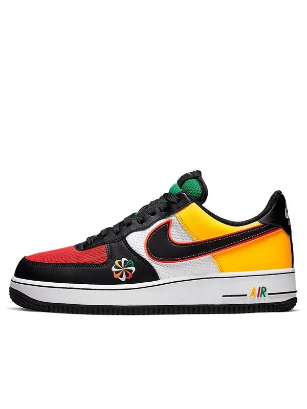 Кроссовки air force 1 низкие Nike — изображение 1 из 4, желтовато-красный