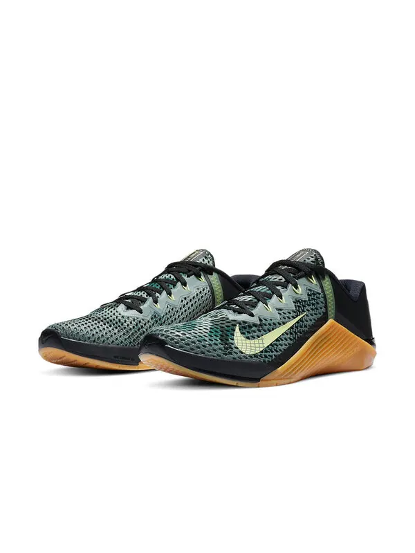Кроссовки меткон 6 Nike — изображение 3 из 4, черный/зеленый