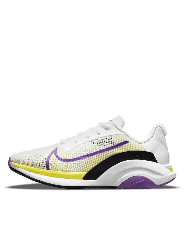 Кроссовки zoomx superrep surge Nike — изображение 1 из 4, белый/фиолетовый/желтый