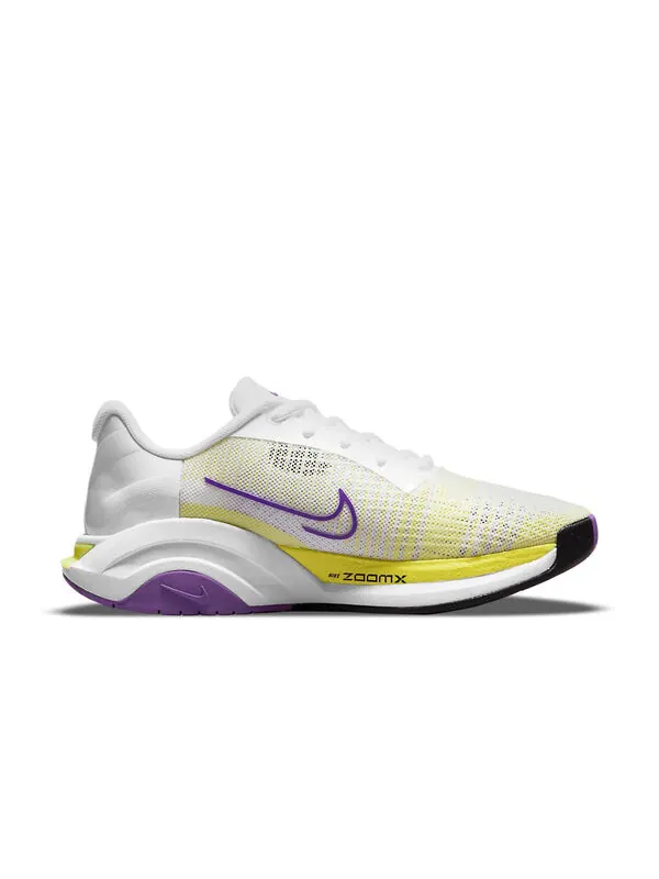 Кроссовки zoomx superrep surge Nike — изображение 2 из 4, белый/фиолетовый/желтый