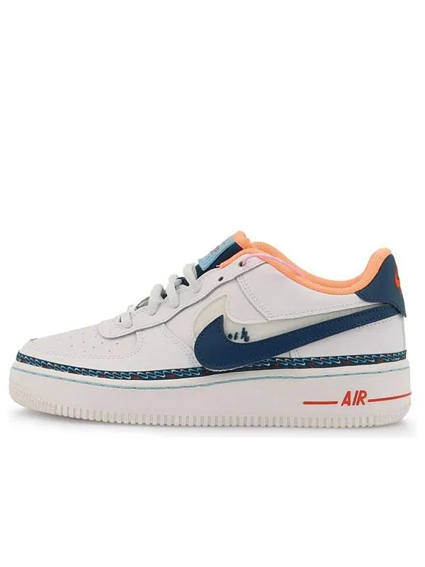 Кроссовки air force 1 низкие Nike — изображение 1 из 4, белый/синий