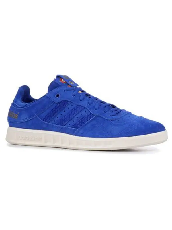 Кроссовки footpatrol x juice x handball top Adidas — изображение 3 из 4, синий/белый