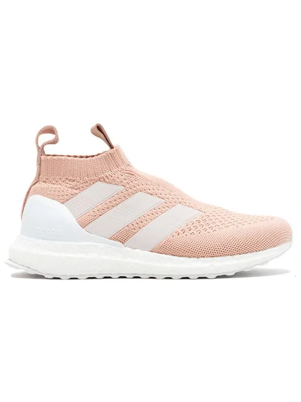 Кроссовки x kith ace 16 purecontrol ultraboost Adidas — изображение 2 из 3, серый/розовый