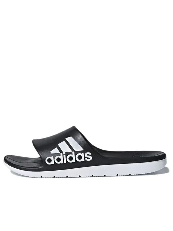 Тапочки aqualette cloudfoam тапочки Adidas — изображение 1 из 4, черный/белый