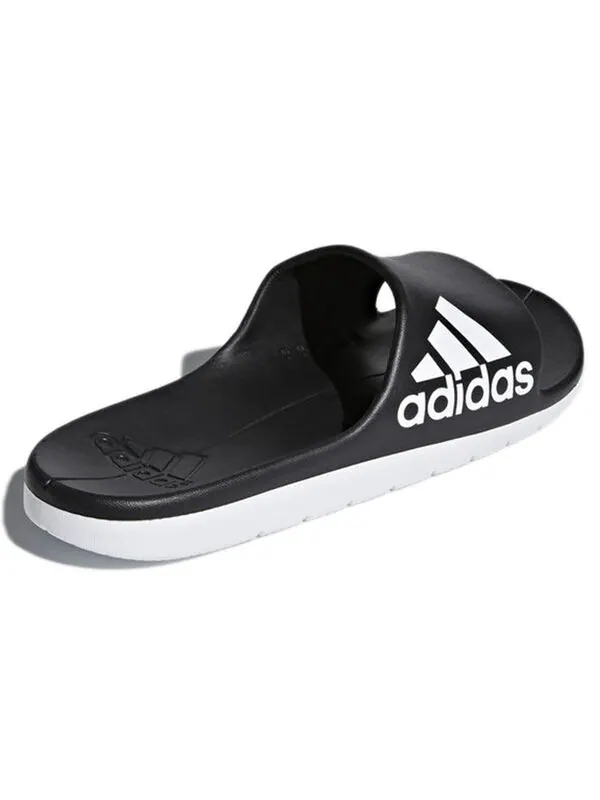 Тапочки aqualette cloudfoam тапочки Adidas — изображение 4 из 4, черный/белый