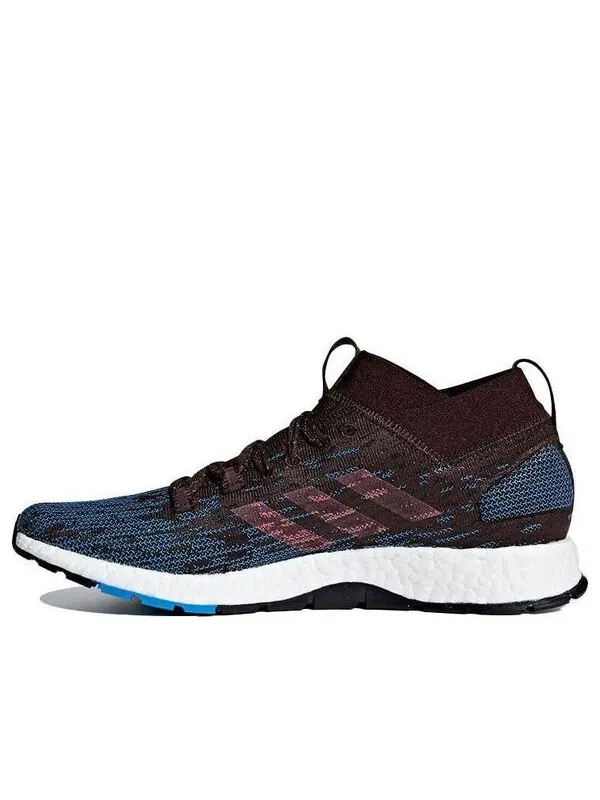 Кроссовки pureboost rbl Adidas — изображение 1 из 4, коричневый/синий