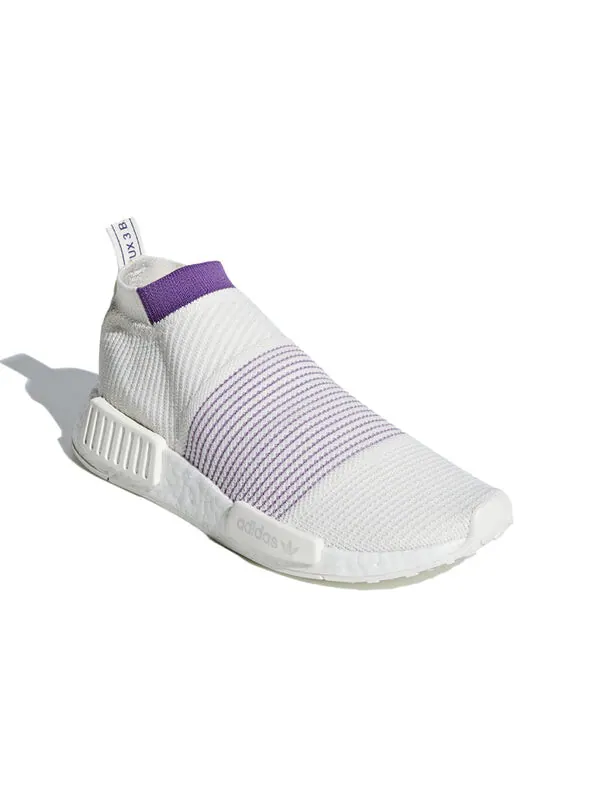 Кроссовки nmd_cs1 Adidas — изображение 3 из 4, белый/фиолетовый