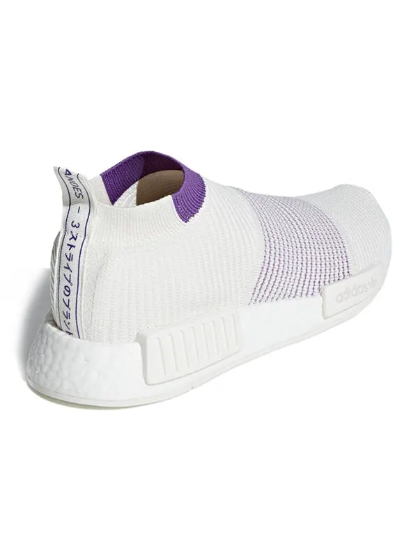 Кроссовки nmd_cs1 Adidas — изображение 4 из 4, белый/фиолетовый