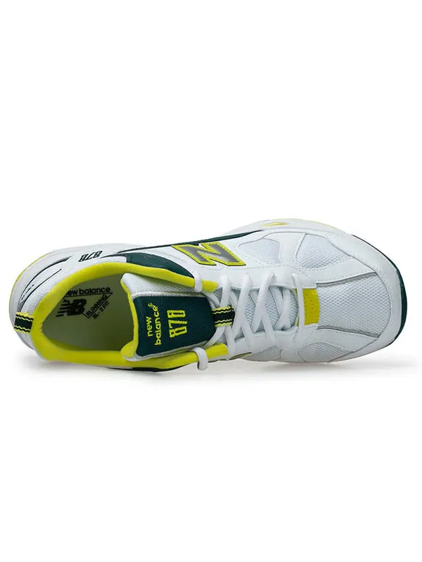 Кроссовки № 878 New Balance — изображение 3 из 4, белый/зеленый/желтый