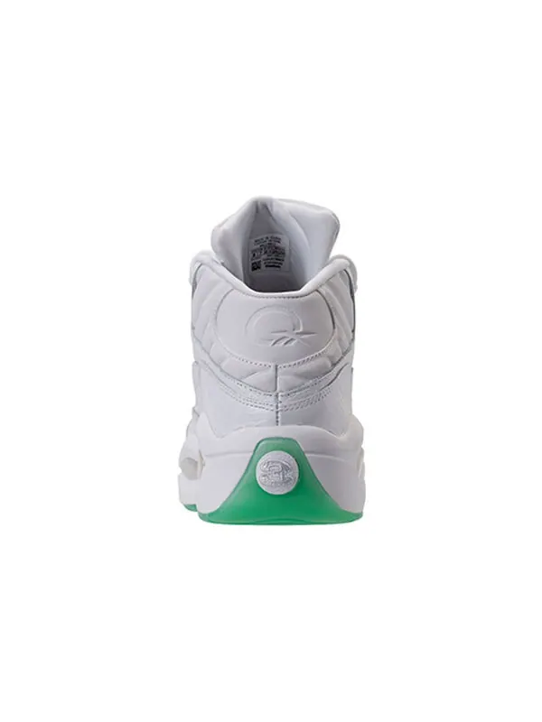 Кроссовки question mid ee 'mint glow' Reebok — изображение 3 из 4, зеленый