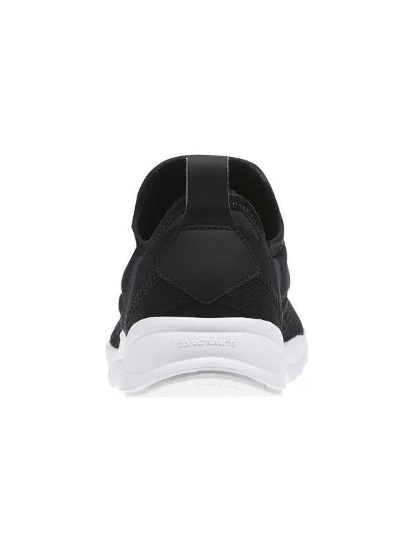 Кроссовки furylite slip on woven 'black' Reebok — изображение 4 из 4, черный/белый