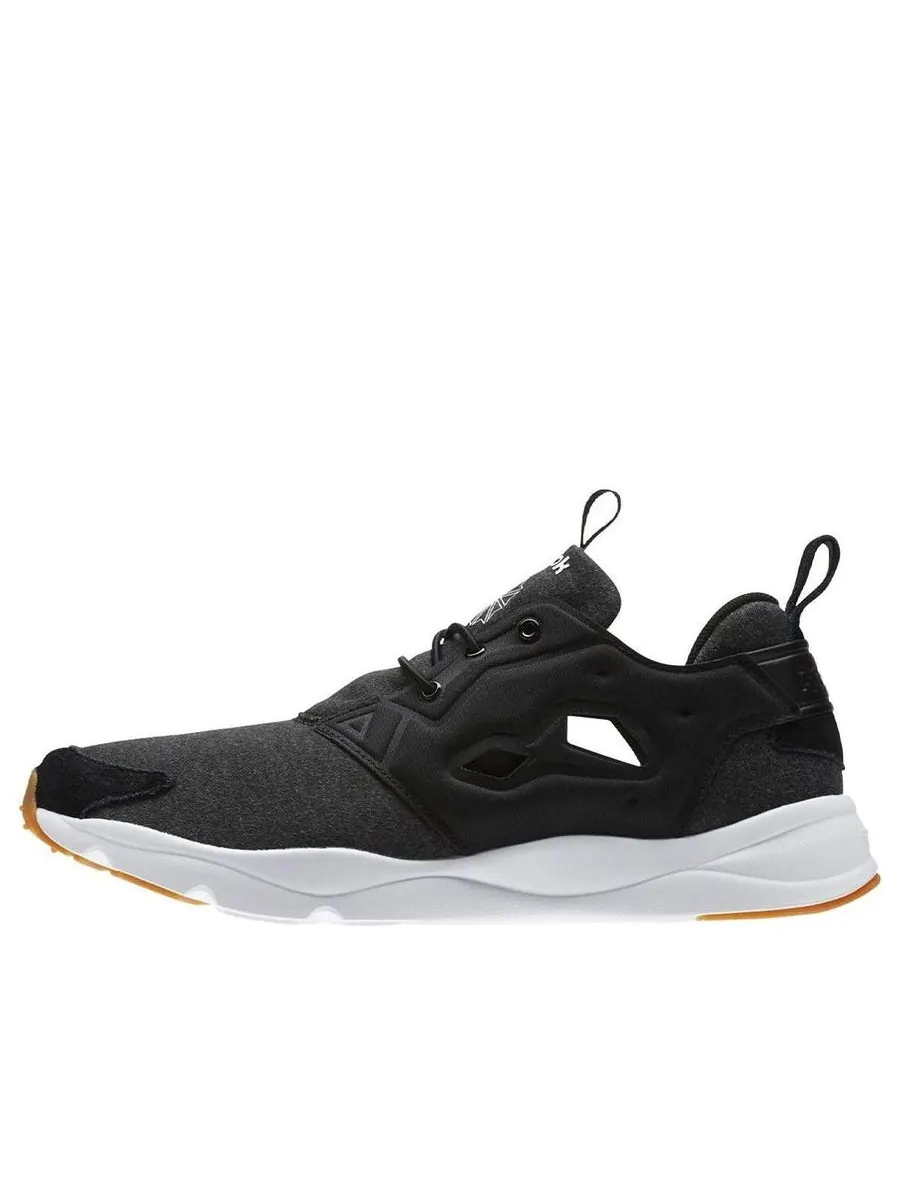 Спортивные кроссовки Reebok Unisex Furylite Heather Sneakers Black — изображение 1 из 6, черный