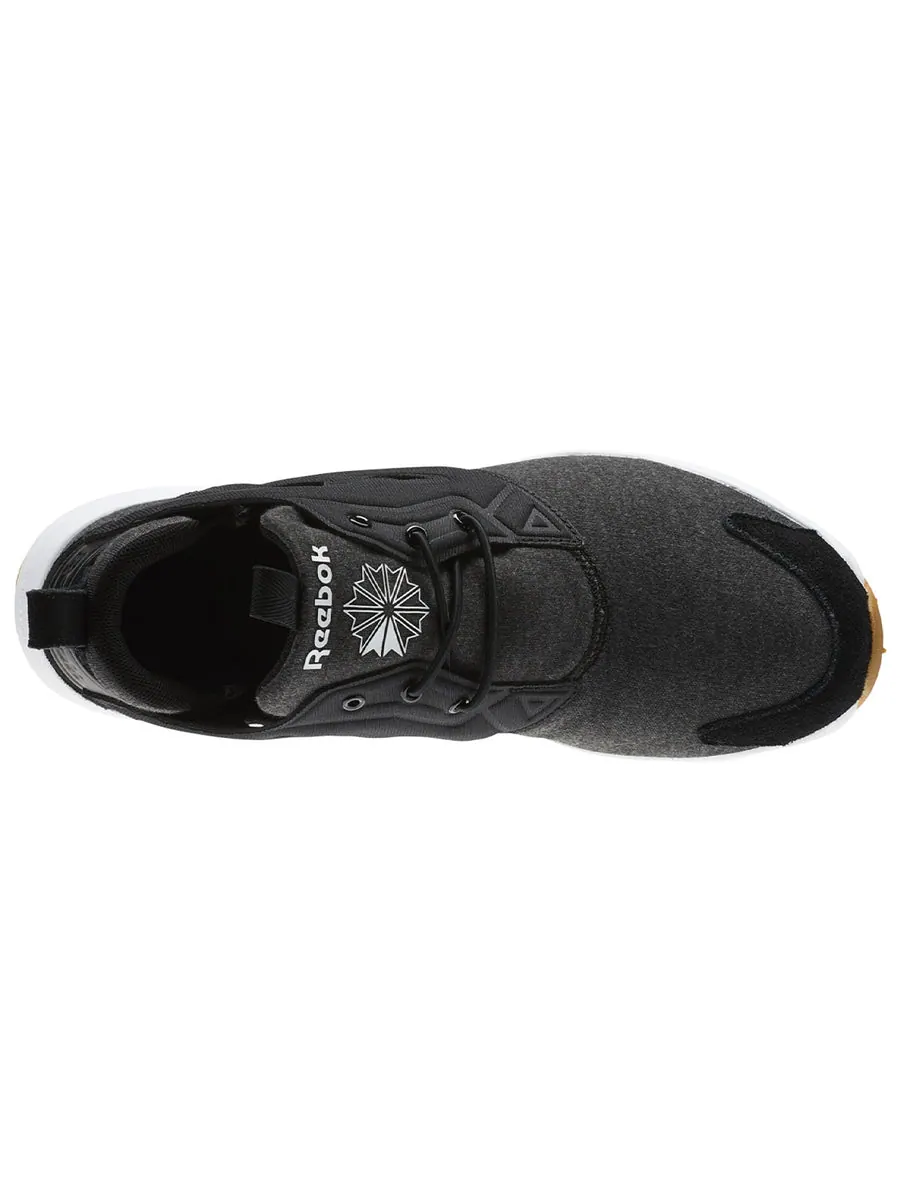 Спортивные кроссовки Reebok Unisex Furylite Heather Sneakers Black — изображение 4 из 6, черный