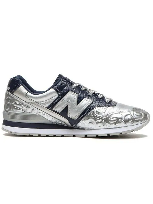 Кроссовки franck muller x 996 серебряные New Balance — изображение 2 из 4, серебряный