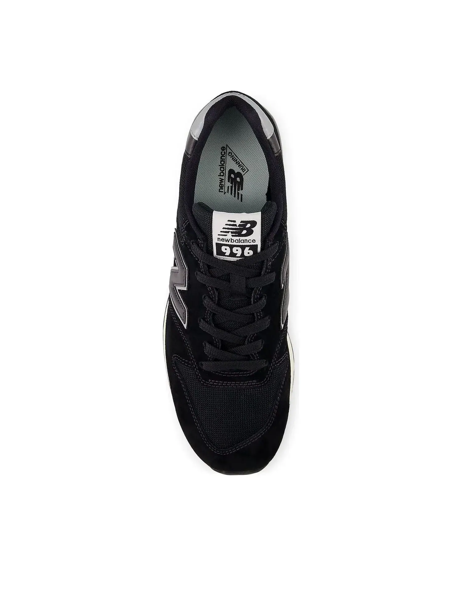 Мужские кроссовки с шнуровкой New Balance 992 — изображение 3 из 5, черный