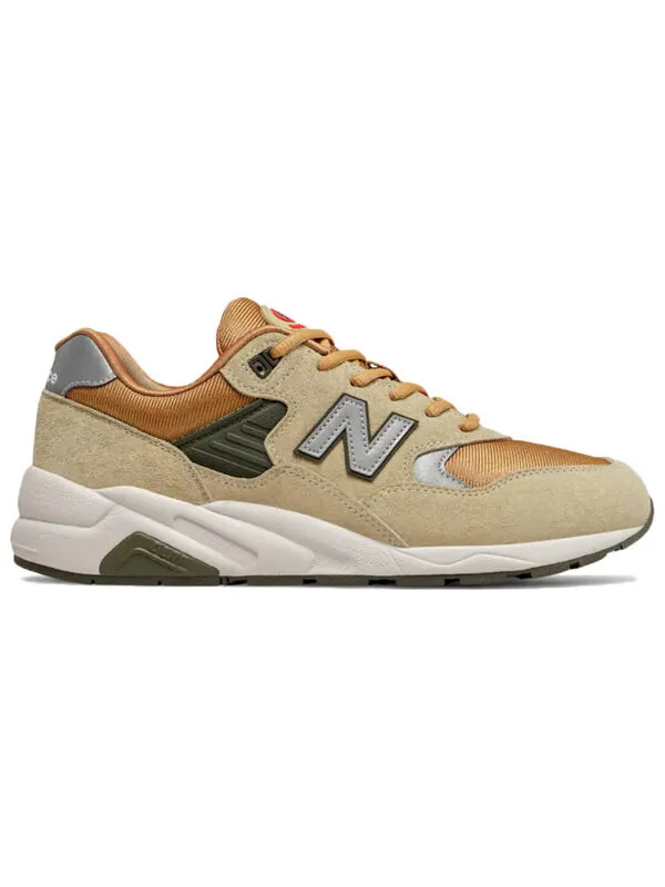 Кроссовки 580 д New Balance — изображение 2 из 4, кремовый/желтый