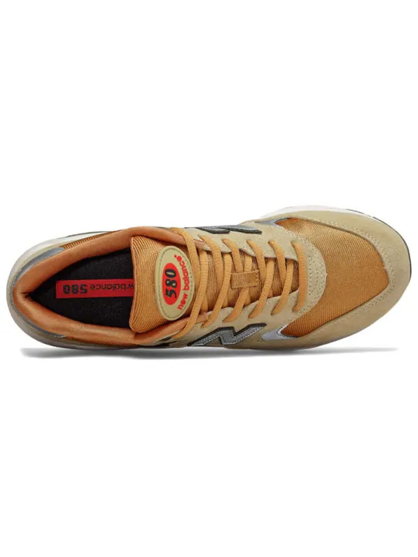 Кроссовки 580 д New Balance — изображение 3 из 4, кремовый/желтый