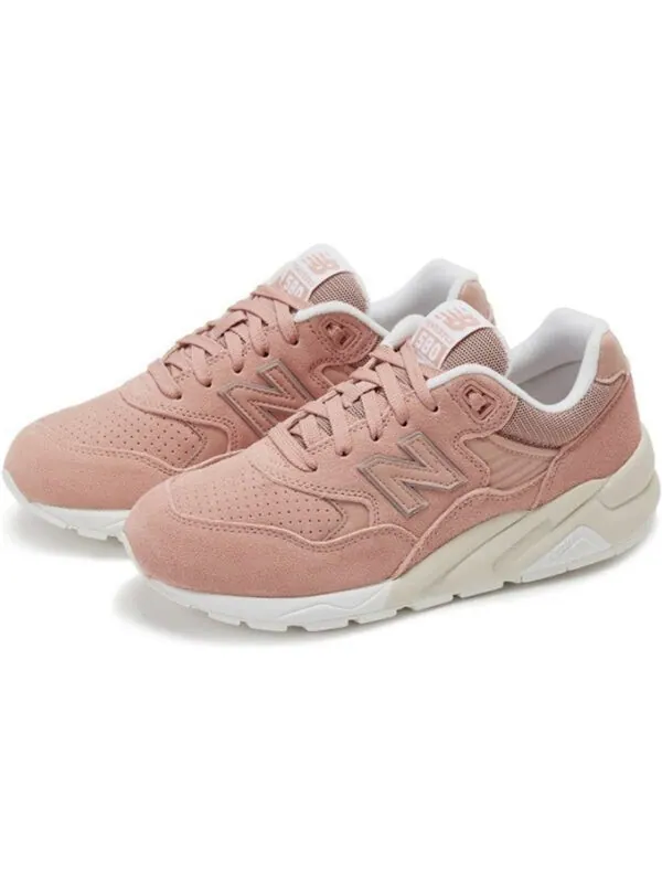 Кроссовки 580 серии розовые d широкие New Balance — изображение 2 из 4, розовый